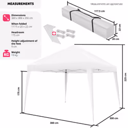 TecTake 404826 tonnelle - Vue supplémentaire 6