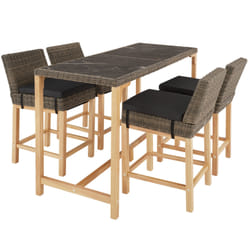 TecTake 404853 ensemble de meubles de jardin Marron