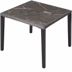 TecTake 404857 ensemble de meubles de jardin Gris