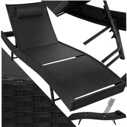 TecTake 404869 lit d’extérieur Noir