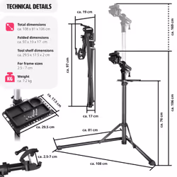 TecTake 404919 réparation et maintenance de bicyclettes - Vue supplémentaire 6