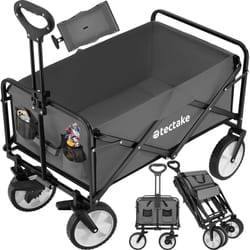 TecTake 404977 Chariot de camping Gris