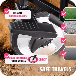 TecTake 404977 Chariot de camping Gris - Vue supplémentaire 3