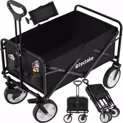 Description générale Profitez de vos excursions en plein air avec le chariot Leon de tectake. Ce chariot spacieux et facile à ...