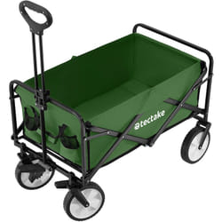Chariot pliable avec poignée téléscopique