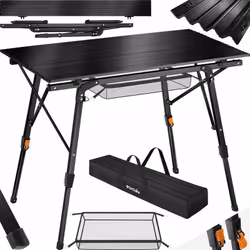 Description générale La table de camping pratique en aluminium Tina est l'accessoire idéal pour vos déplacements. Pliable en ...