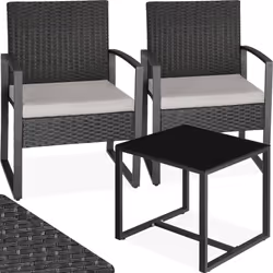 TecTake 404994, Noir, Gris, 1 pièce(s)
