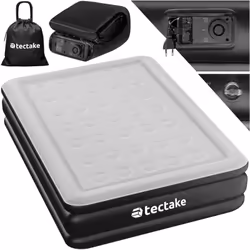 Le matelas autogonflant AirDreams de tectake vous offre un sommeil parfait, même en excursion, en voyage ou en camping. Équip ...