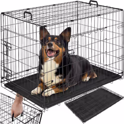 Découvrez la cage pour chien pratique Luna de tectake – le refuge idéal pour votre compagnon à quatre pattes lors de chaque v ...
