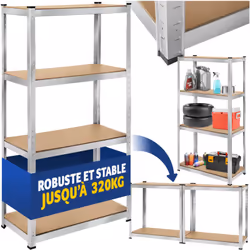Un véritable héros du quotidien Que ce soit pour le rangement d'outils lourds ou comme un espace de rangement structuré pour  ...