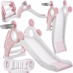 Plaisir de jeu et sécurité Le toboggan pour enfants Joy de tectake devient une véritable expérience pour les enfants. Que ce  ...