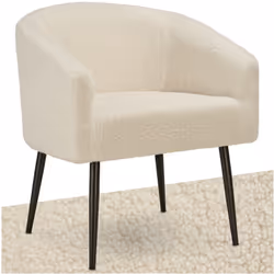 Le fauteuil ultra-confortable Mysig de tectake est le fauteuil parfait pour votre salon. Ce meuble luxueux combine design sca ...