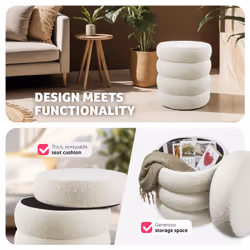 TecTake 405227 pouf - Vue supplémentaire 5