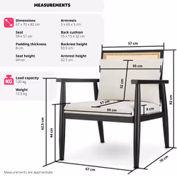 TecTake 405312 fauteuil - Vue supplémentaire 6