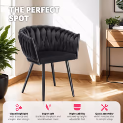 TecTake 405331 chaise restaurant