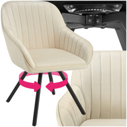 TecTake 405333 chaise restaurant