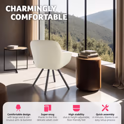 TecTake 405333 chaise restaurant