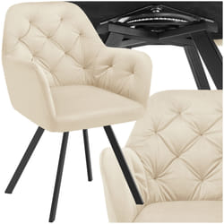 TecTake 405337 chaise restaurant