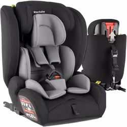 Confort et sécurité en déplacement Le siège auto Emely de tectake offre à votre enfant une protection et un confort maximaux  ...