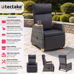 TecTake 405372 fauteuil