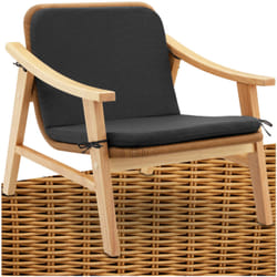 TecTake 405376 chaise d'extérieur