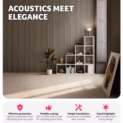 TecTake 405390 Panneau et écran acoustique