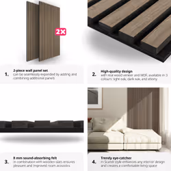 TecTake 405390 Panneau et écran acoustique - Vue supplémentaire 4