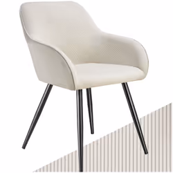 TecTake 405402, 1 pièce(s), Noir, Crème