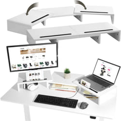 Tectake - Support de moniteur bozen 3 pièces -