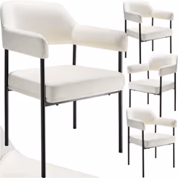 Une alliance réussie Le fauteuil moderne Doé de tectake séduit non seulement par son design élégant mais aussi par son confor ...