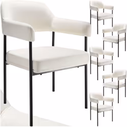 Une alliance réussie Le fauteuil moderne Doé de tectake séduit non seulement par son design élégant mais aussi par son confor ...