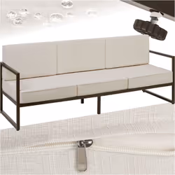 L’indispensable de votre extérieur Le canapé lounge de jardin Comosa de tectake crée une ambiance particulièrement conviviale ...