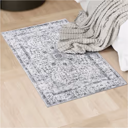 Une ambiance chaleureuse Apportez une touche de nostalgie à votre espace de vie avec le tapis vintage Aliya de tectake. Avec ...