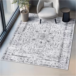 Une ambiance chaleureuse Apportez une touche de nostalgie à votre espace de vie avec le tapis vintage Aliya de tectake. Avec  ...