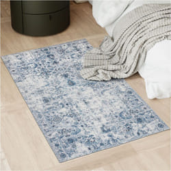 Tapis design vintage AMARA à poils courts - 80 x 150 cm