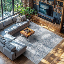 Tectake - Tapis design vintage amara à poils courts - 240 x 340 cm