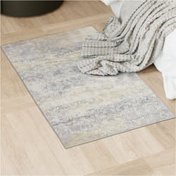 Tectake - Tapis design vintage dalia à poils courts - 60 x 110 cm