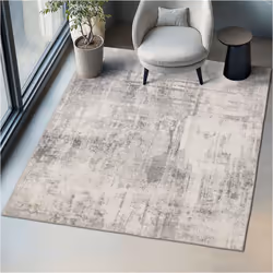 Une atmosphère accueillante Le tapis design vintage au motif abstrait Nadira de tectake apporte un élégant style shabby-chic  ...