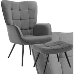 Fauteuil rembourré Accoudoirs et dossier ergonomique