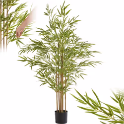 Une touche naturelle pour chaque pièce Le bambou artificiel Bambosa de tectake est l'alternative idéale aux plantes naturelle ...