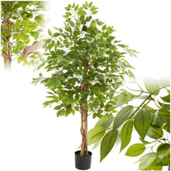 Tectake - Ficus artificiel fida à l'aspect naturel - 160 cm