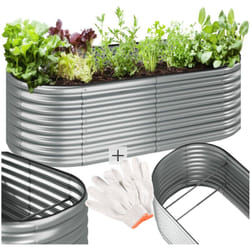 Carré potager en acier galvanisé