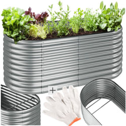 Carré potager flormma 200 x 100 80 cm -