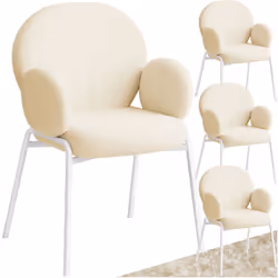 Plongez dans le monde du design scandinave et la vie nordique avec l'élégant fauteuil Scandi de tectake, la combinaison parfa ...