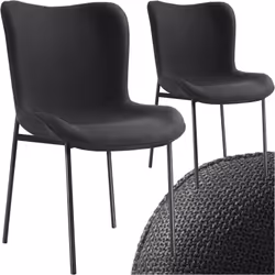 Découvrez le lot de 2 chaises rembourrées Tessa de tectake et apportez une touche très spéciale à votre intérieur. Ces chaise ...
