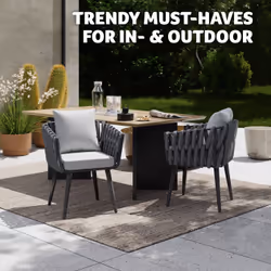 TecTake 405809 chaise d'extérieur Anthracite - Vue supplémentaire 7