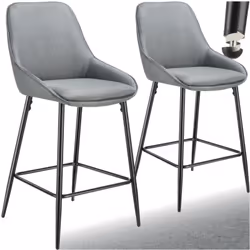 Indispensable et incontournable La chaise de bar Siera de tectake marie design, confort et fonctionnalité en un seul meuble. ...