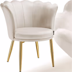 L'atout charme de votre intérieur Apportez élégance et confort à votre intérieur avec le fauteuil Stella de tectake. Son larg ...