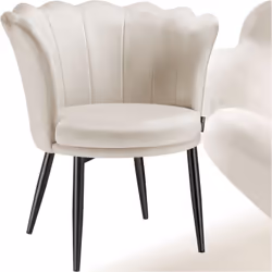 L'atout charme de votre intérieur Apportez élégance et confort à votre intérieur avec le fauteuil Stella de tectake. Son larg ...