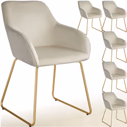 Un must du style Découvrez la chaise de salle à manger Jeanne de tectake, où élégance et confort se rencontrent. Son design é ...